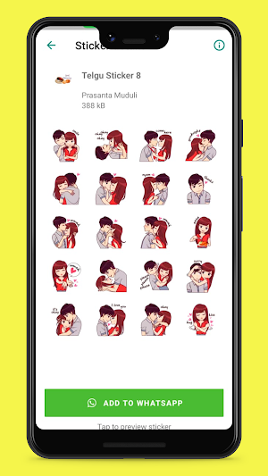 Telugu Stickers Screenshot 0