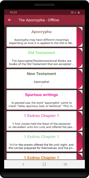 The Apocrypha - Offline Screenshot 1