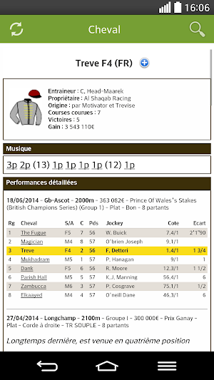 Zone Turf 🏇 - pronos, rapports et courses Screenshot 3