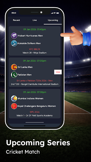 Live Cricket TV HD Streaming Screenshot 3