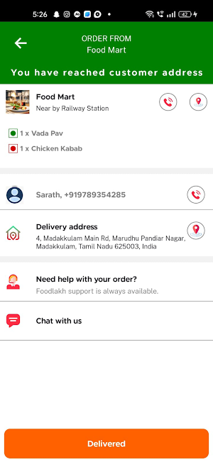Foodlakh Partner Screenshot 2