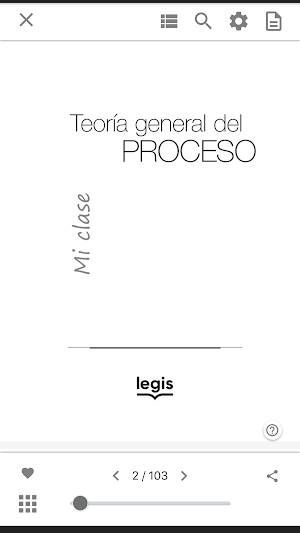Libros digitales Legis Screenshot 2