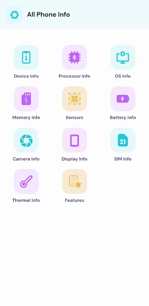 Petrix: Phone Information Screenshot 3