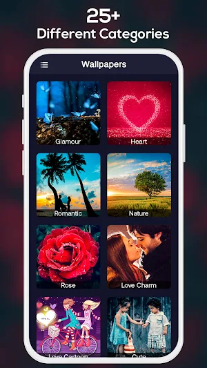 Love Wallpapers and Backgrounds Screenshot 0
