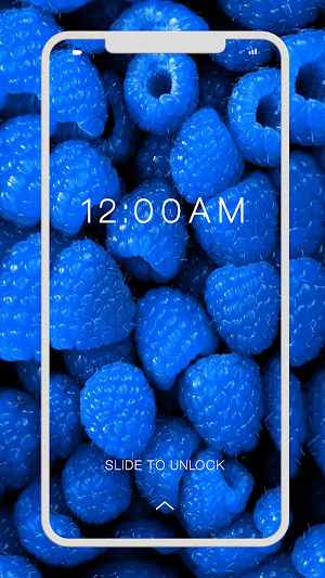 Blue Wallpaper Screenshot 2