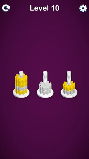 Nuts Bolt Sort & Match Puzzle Screenshot 1
