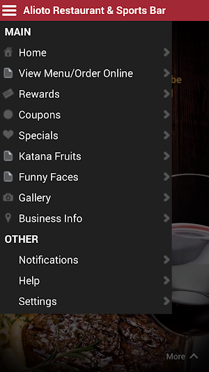Alioto Restaurant & Sports Bar Screenshot 1