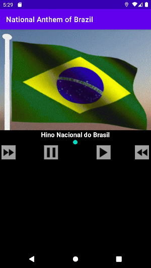 National Anthem of Brazil Screenshot 2