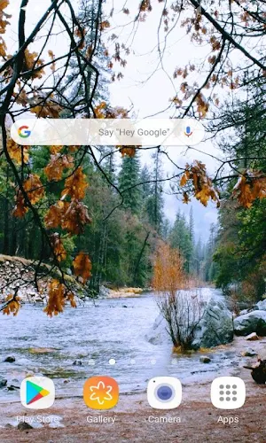 Autumn River Live Wallpaper Screenshot 1