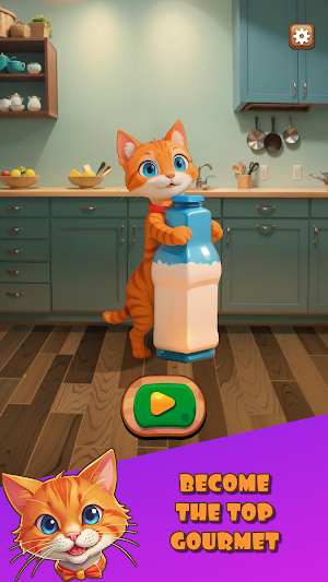 Ginger Cat: Hungry Dash Arcade Screenshot 0