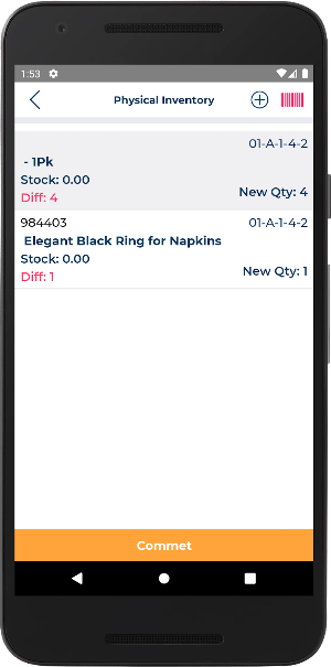 Listaso Advanced Inventory Screenshot 1