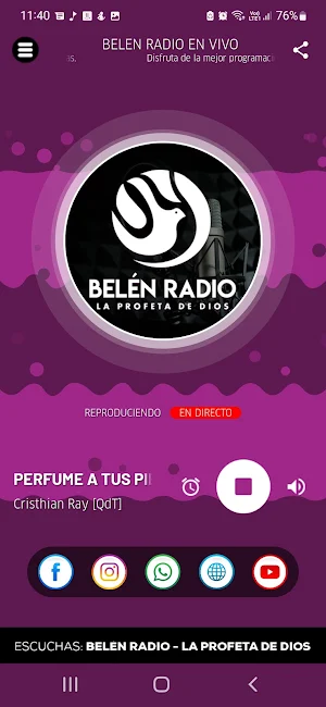 Belen Radio Screenshot 1