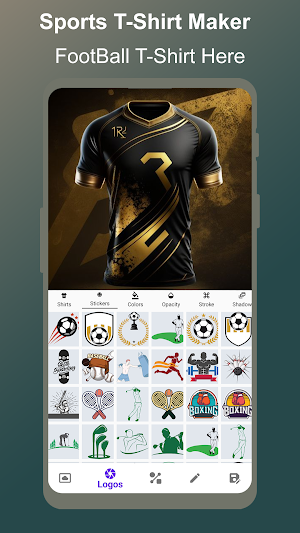 Sports T-shirt Maker &Designer Screenshot 1