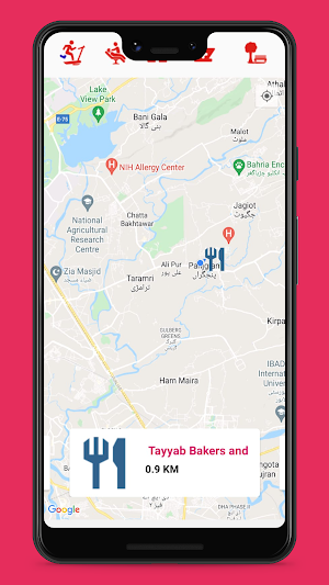 Mini Pocket GPS Screenshot 1