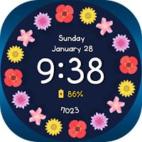Fancy Girl Wear OS Watch Face