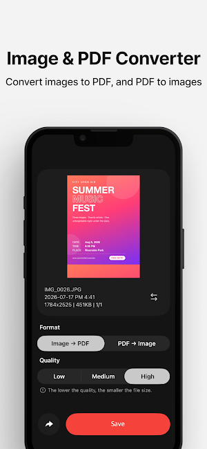 SwitchPDF - Image to PDF Screenshot 0