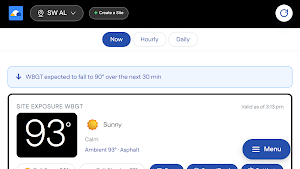Klimo WBGT Screenshot 3