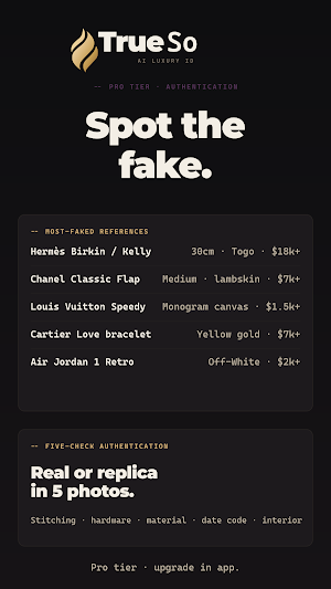 TrueSo: AI Luxury ID Screenshot 3