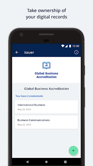 Blockcerts Wallet Screenshot 2