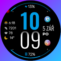 PW50 Digital Watch Face