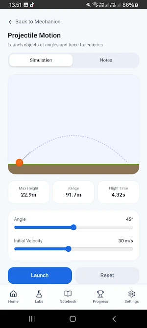 Physics Lab Simulator Screenshot 2