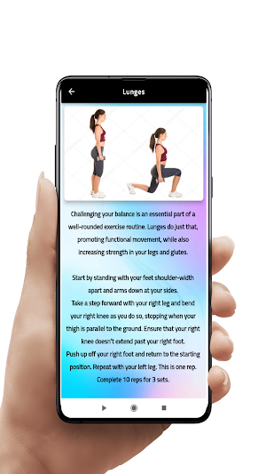 woman fitness workout Screenshot 1