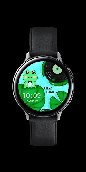 Little frog Watch Face Screenshot 1