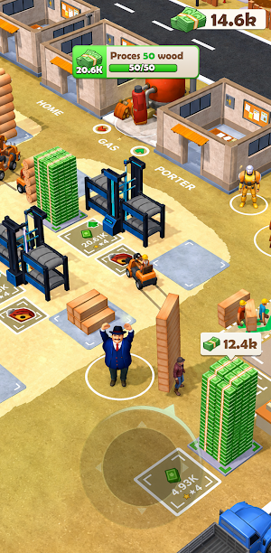 Lumber Factory Tycoon Screenshot 1