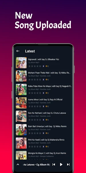 Cg Song App - Lyrics & Cg Jas Screenshot 2
