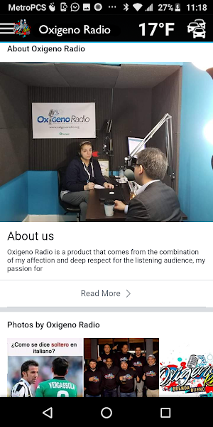 Oxigeno Radio Atlanta Screenshot 0
