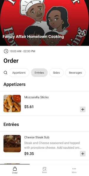 Family Affair Hometown Cooking Screenshot 1