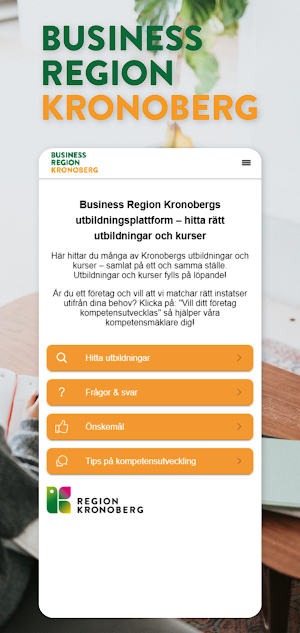 Business Region Kronoberg Screenshot 0