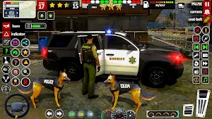 US Police Chase Game Cop Car Screenshot 0
