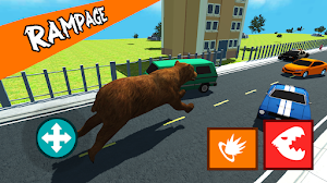 Wild Animals Road Rampage Screenshot 2