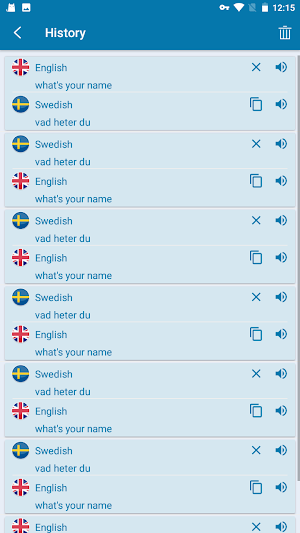 Swedish English Translation Screenshot 0