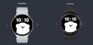 Cute Bear Animated Watch Face Screenshot 1