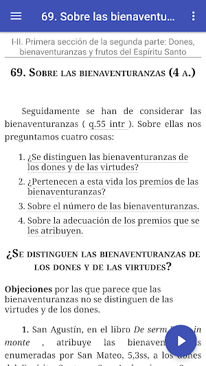 Suma Teológica (Tomás de Aquino) Versión de prueba Screenshot 0