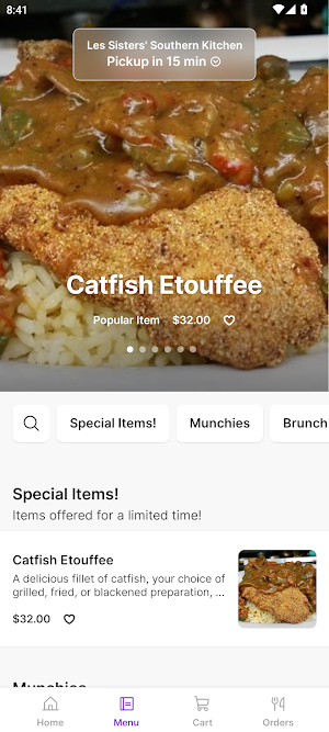Les Sisters' Southern Kitchen Screenshot 1