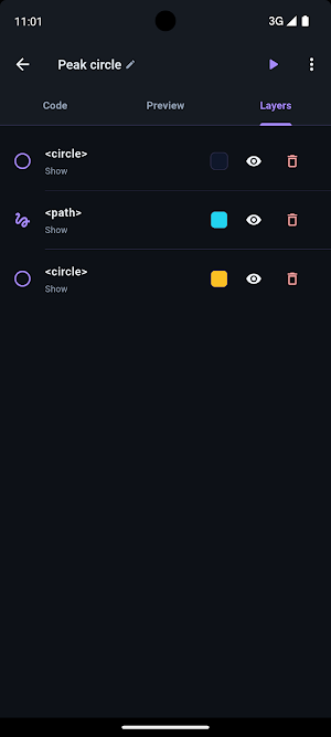 SVG Editor — Image to Vector Screenshot 1