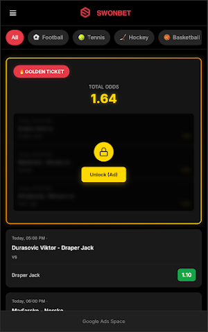 SWONBET - Betting Tips Screenshot 2