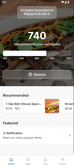 BC Bubble Tea and Bánh Mì Screenshot 0
