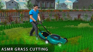 Mowing Simulator Grass Cutting Screenshot 1