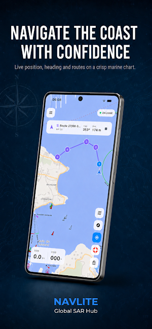 NAVLITE Marine Navigation Screenshot 2