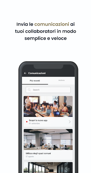 Caffè Vergnano – Presenze Screenshot 2