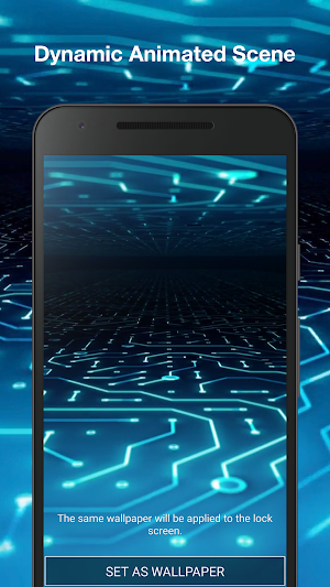 Circuit Board Live Wallpaper Screenshot 1