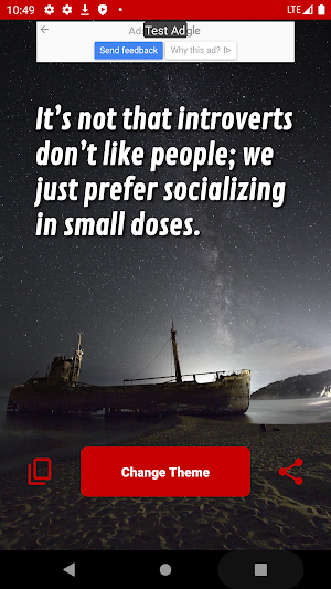 Introvert Quotes Screenshot 2