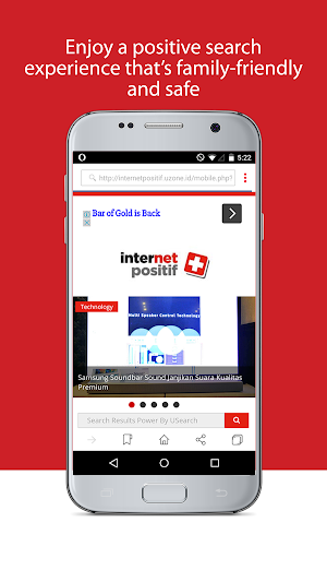 Usearch – Positive Browser Screenshot 0