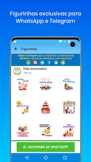 Cartão Mensagem de Aniversário Screenshot 3
