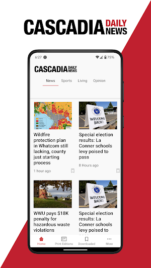 Cascadia Daily News Screenshot 0