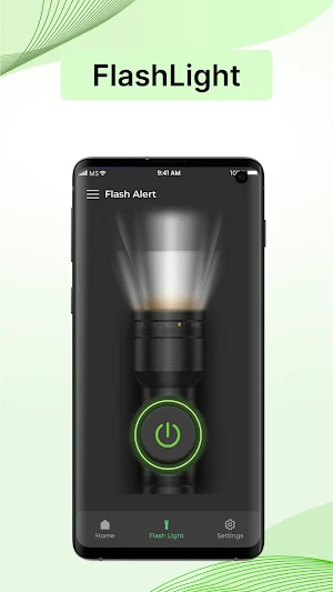 Flashlight & LED Alert Flash Screenshot 0